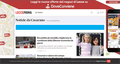 Desktop Screenshot of casarano.lecceprima.it